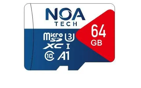 NOATECH 64GB Micro SDXC UHS-I U3 Class10 Memory Card